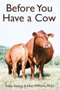 Before You Have a Cow Book