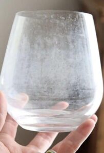 cup with minerals